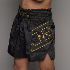 Joyagear Strike Muay Thai Shorts Men Black/Gold