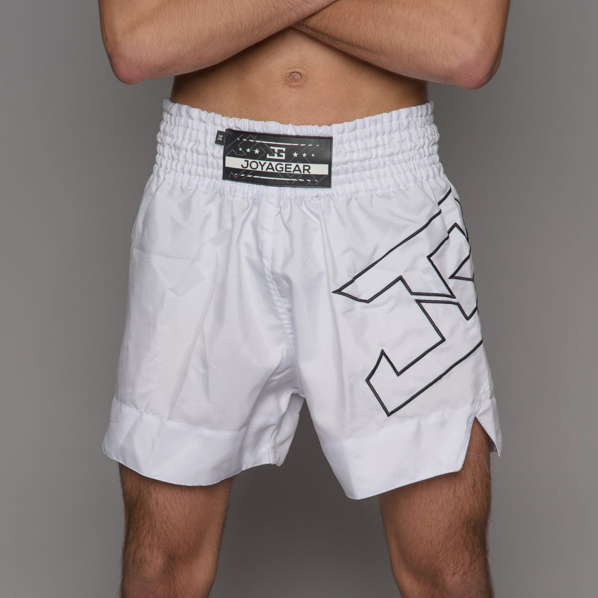 Joyagear Strike Muay Thai Shorts Men White