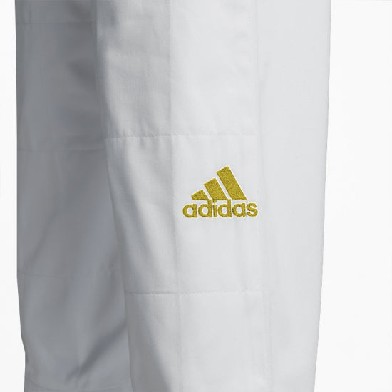 Judogi Adidas J730 Champion III IJF goldene Streifen