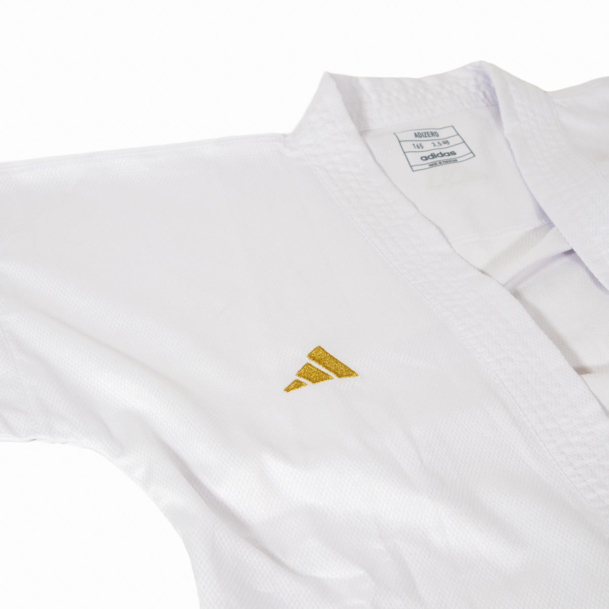Karateanzug kumite Adidas Adizero 2.0 WKF weiß ohne Streifen