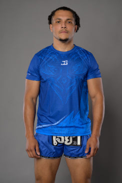 Joyagear Muay Thai Shirt Blue