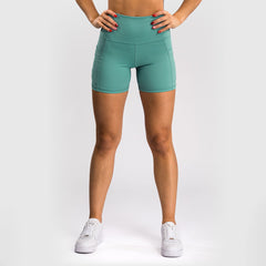 Kurze Leggings Frau Venum Essential Wassergrün