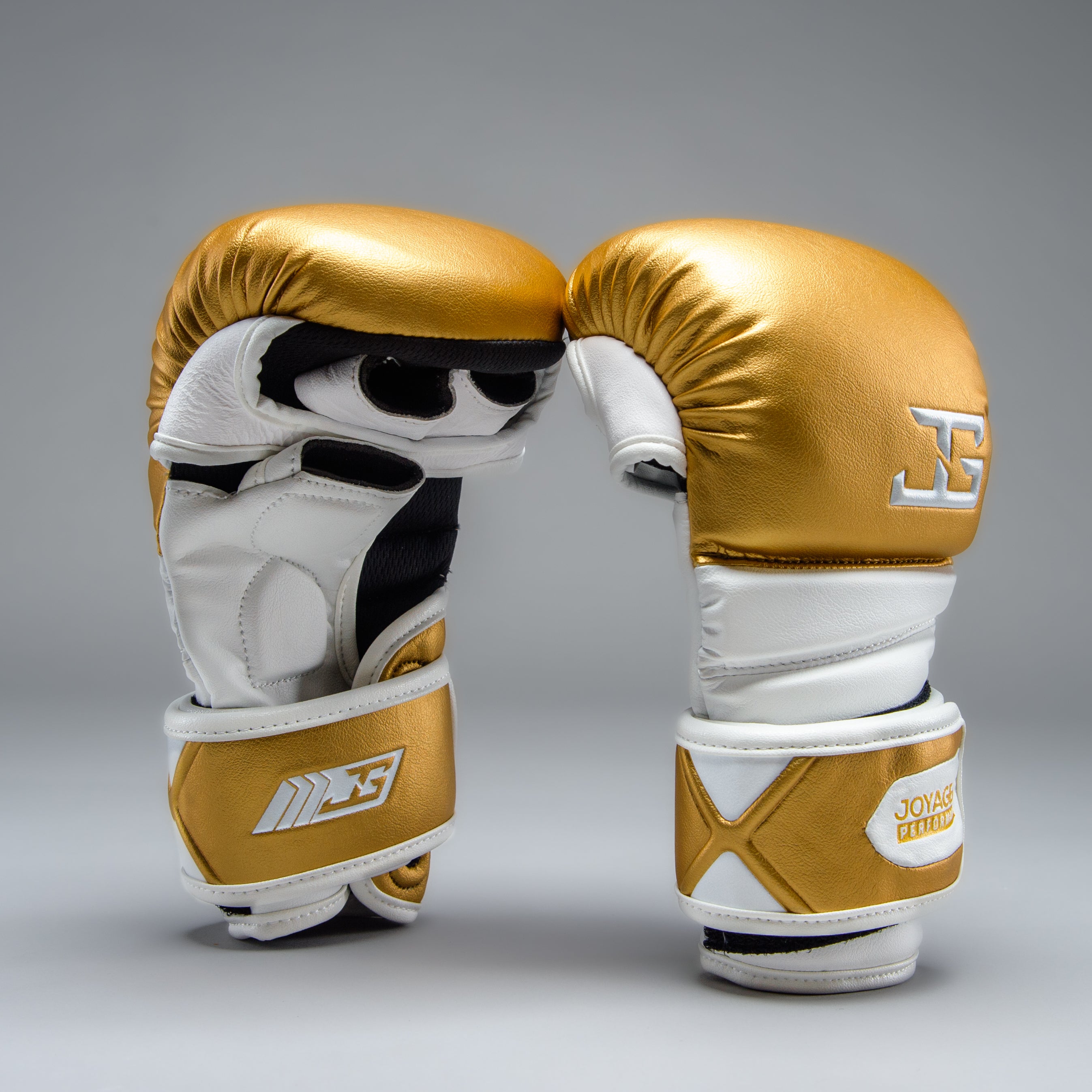 Joyagear Performance MMA Gloves White/Gold