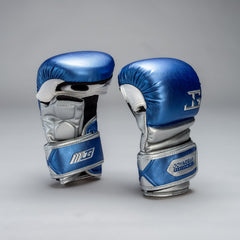 Joyagear Performance MMA Gloves Blue/Silver