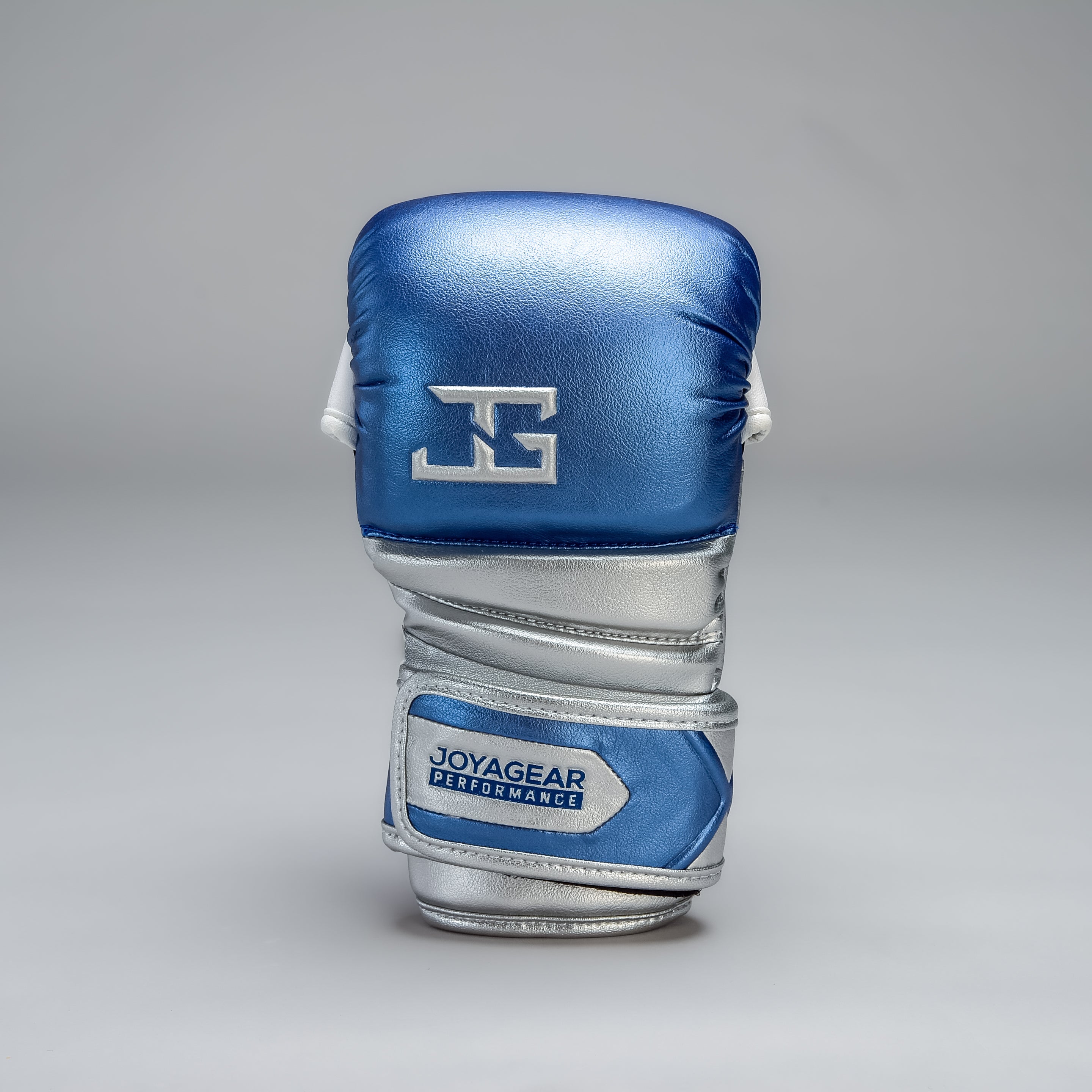 Joyagear Performance MMA Gloves Blue/Silver