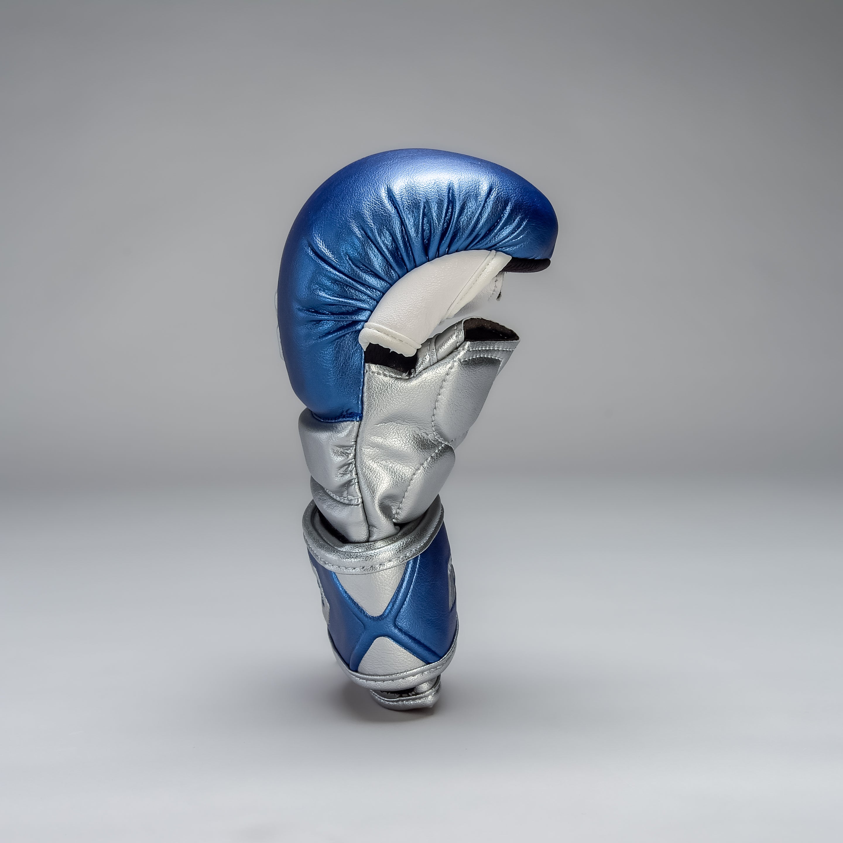 Joyagear Performance MMA Gloves Blue/Silver