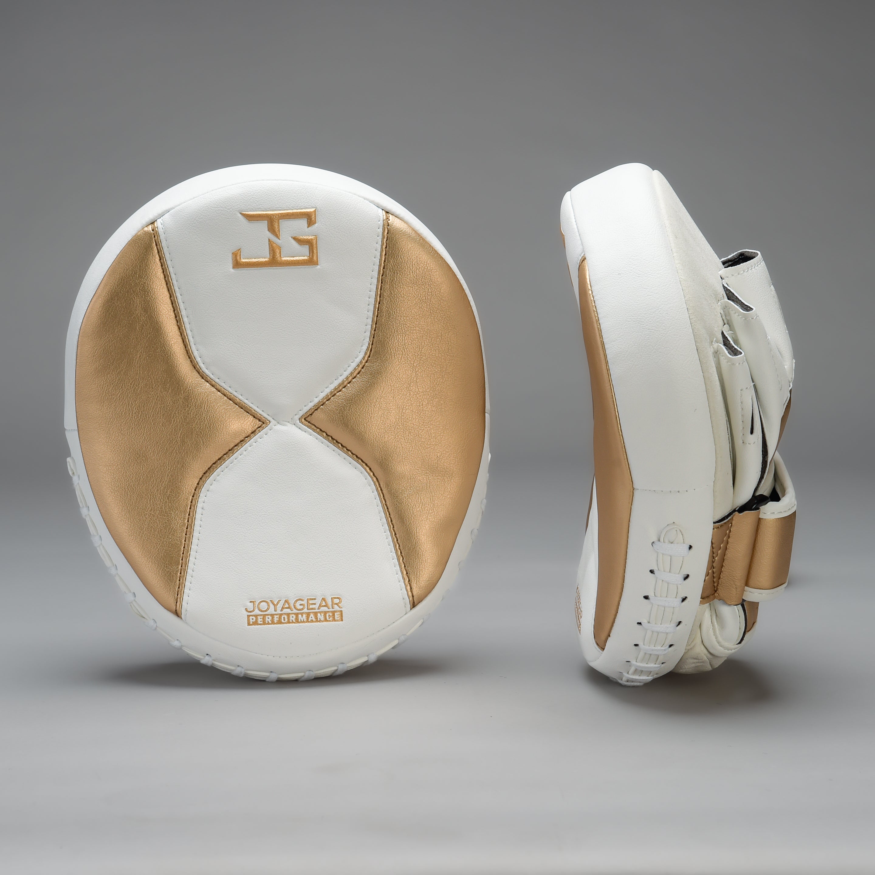 Joyagear Performance CM200 Punching Mitts White/Gold