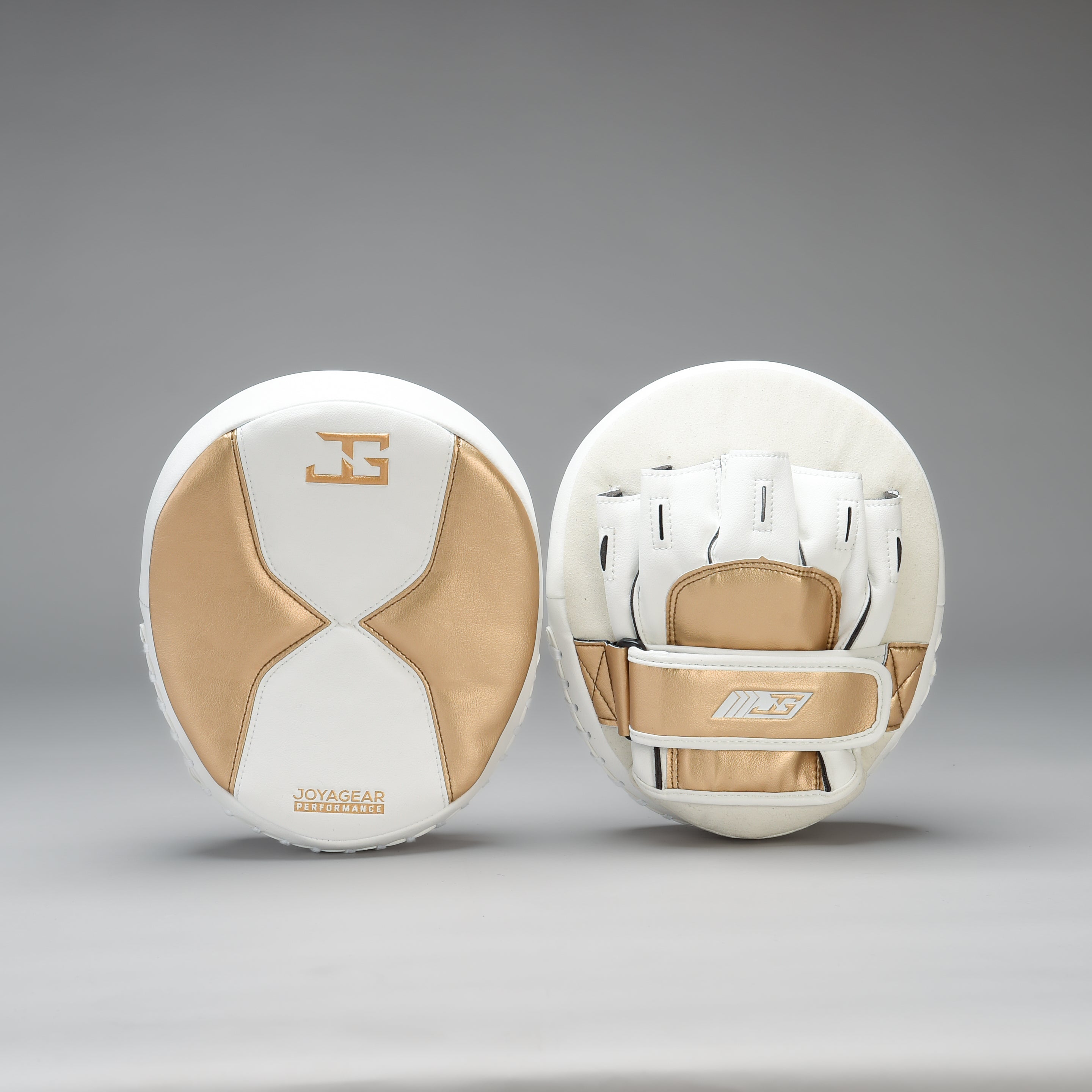 Joyagear Performance CM200 Punching Mitts White/Gold