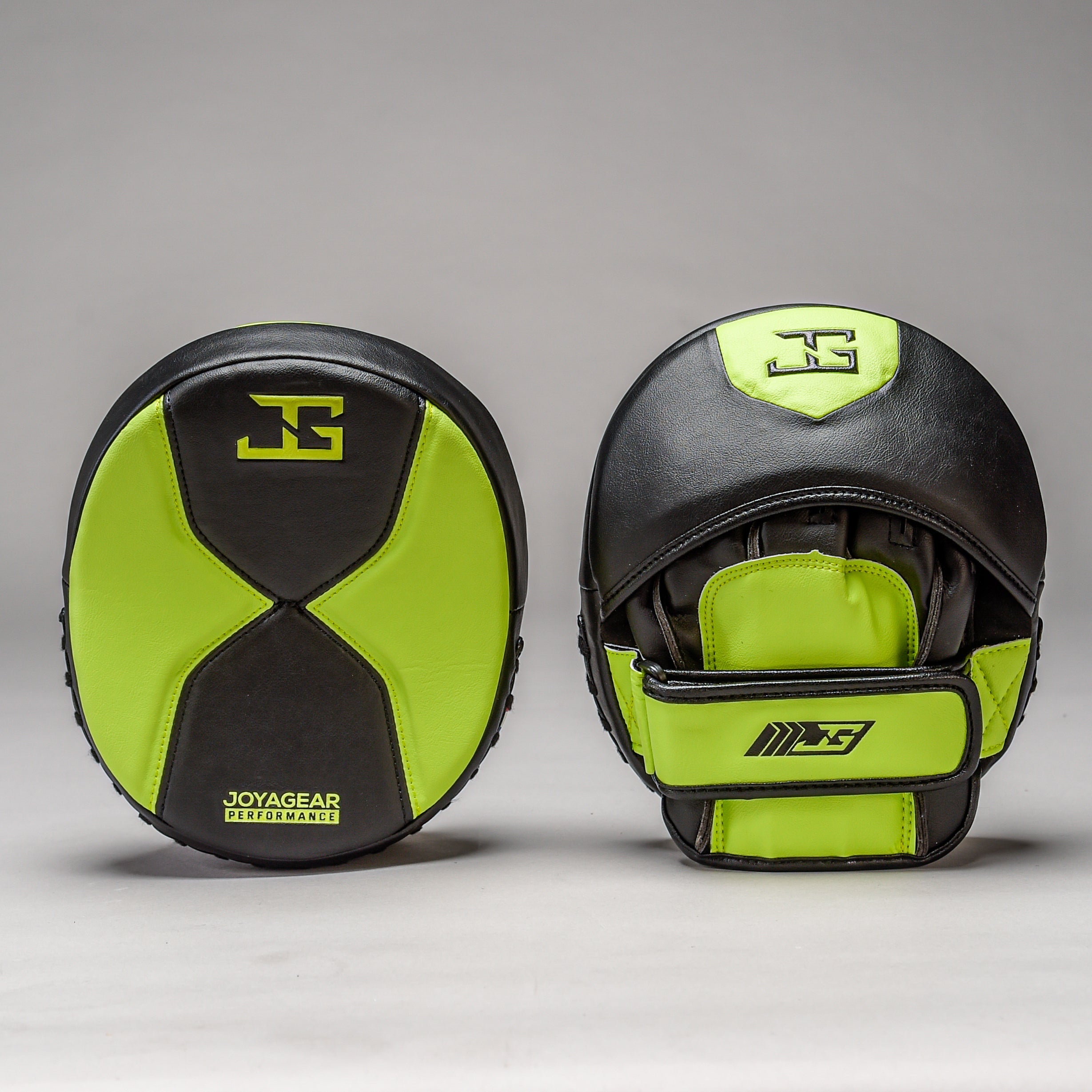 Joyagear Performance CM100 Punching Mitts Black/Lime