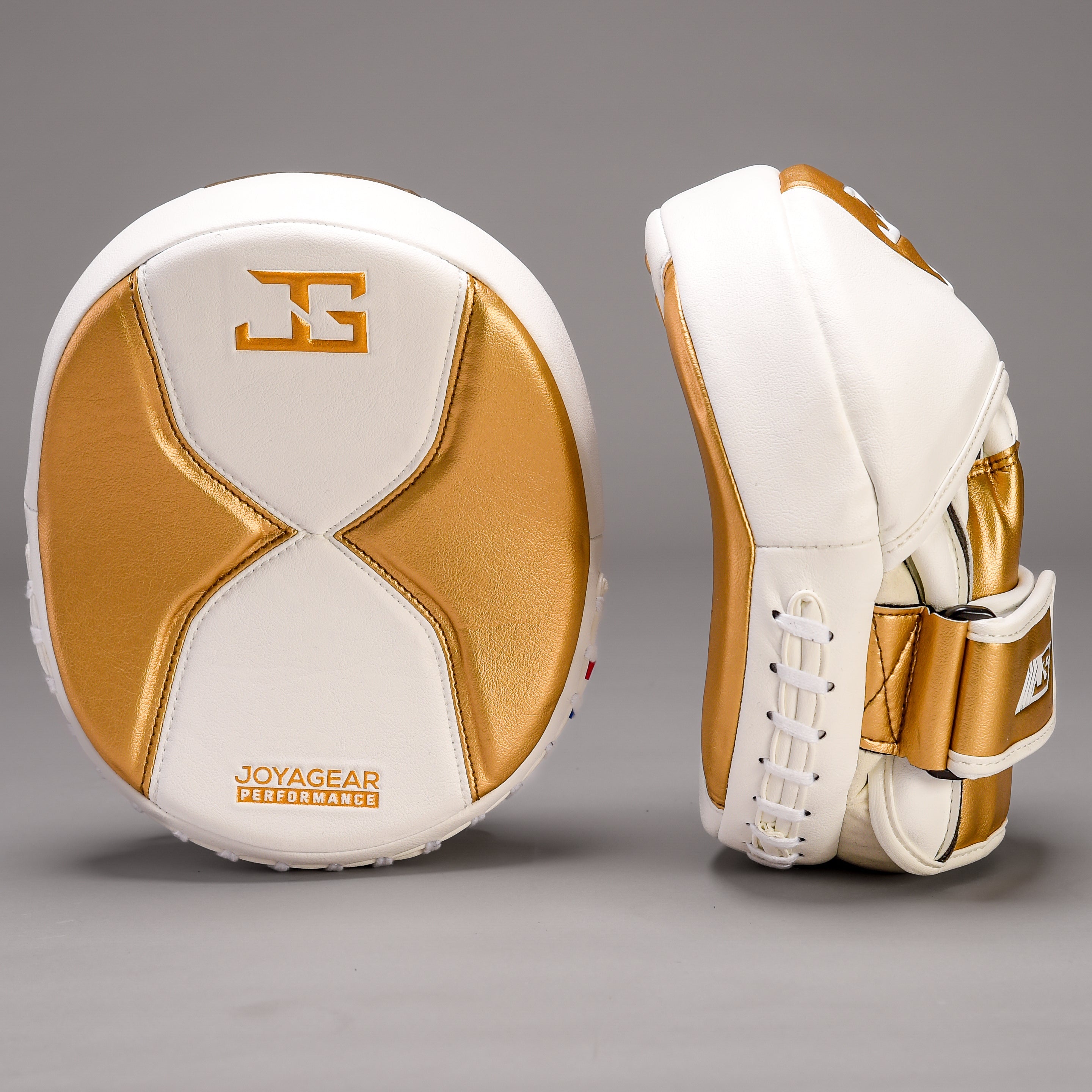 Joyagear Performance CM100 Punching Mitts White/Gold