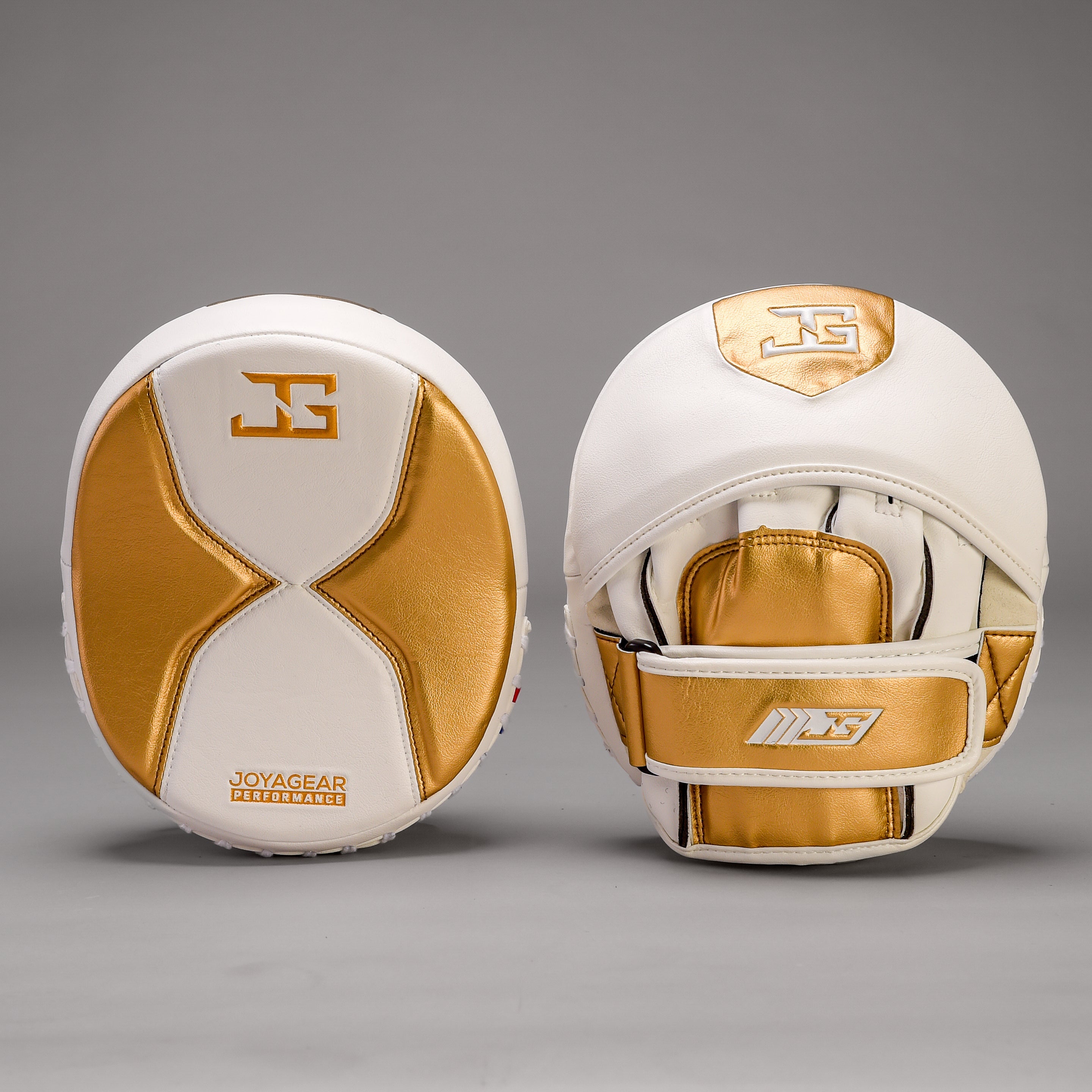 Joyagear Performance CM100 Punching Mitts White/Gold