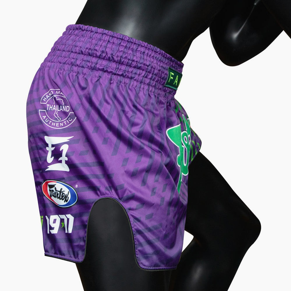 Fairtex Kick-Thai Shorts BS1922 Racer Lila