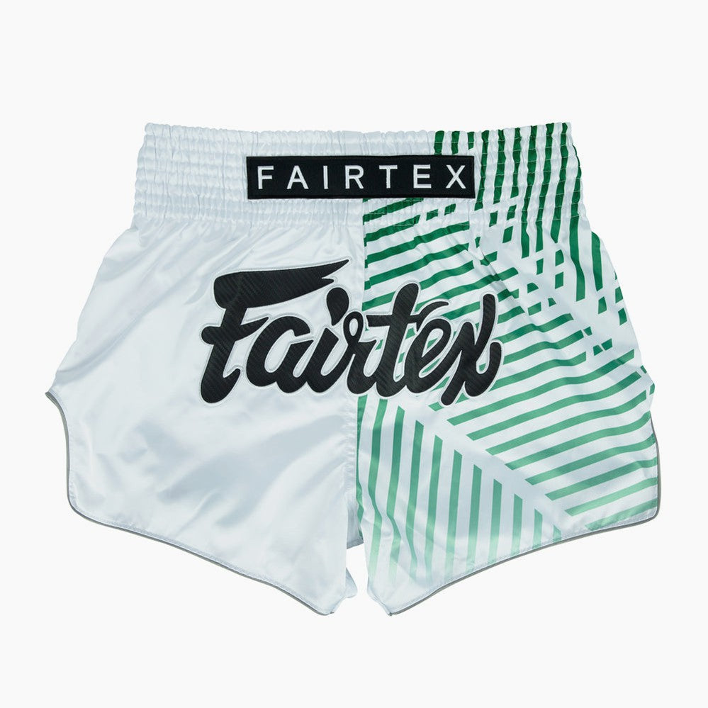 Fairtex Kick-Thai Shorts BS1923 Racer Weiß