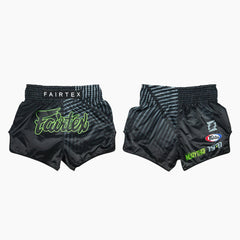 Fairtex Kick-Thai Shorts BS1924 Racer Schwarz