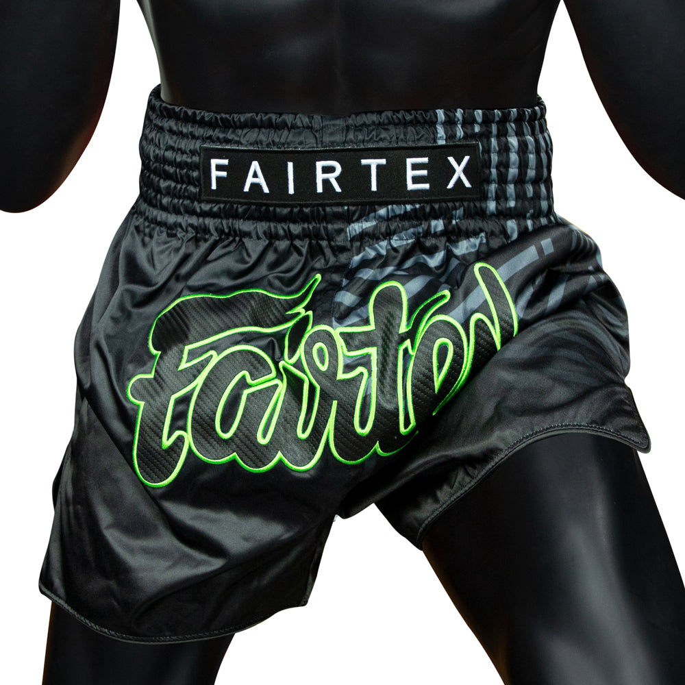 Fairtex Kick-Thai Shorts BS1924 Racer Schwarz