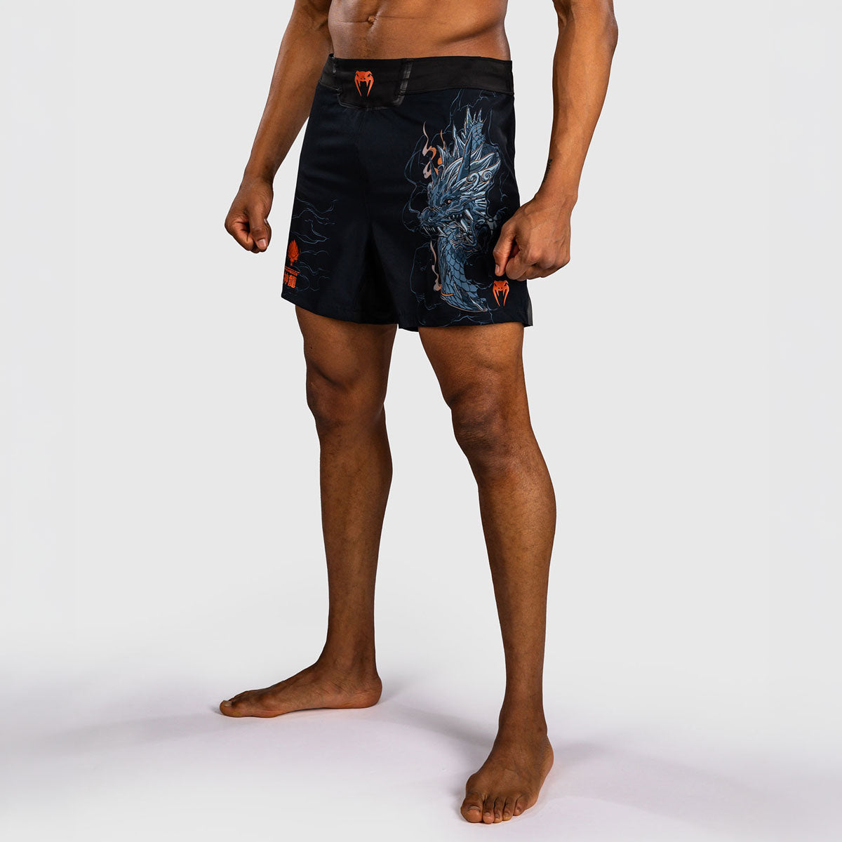 Venum Thunder Dragon MMA-Shorts Schwarz