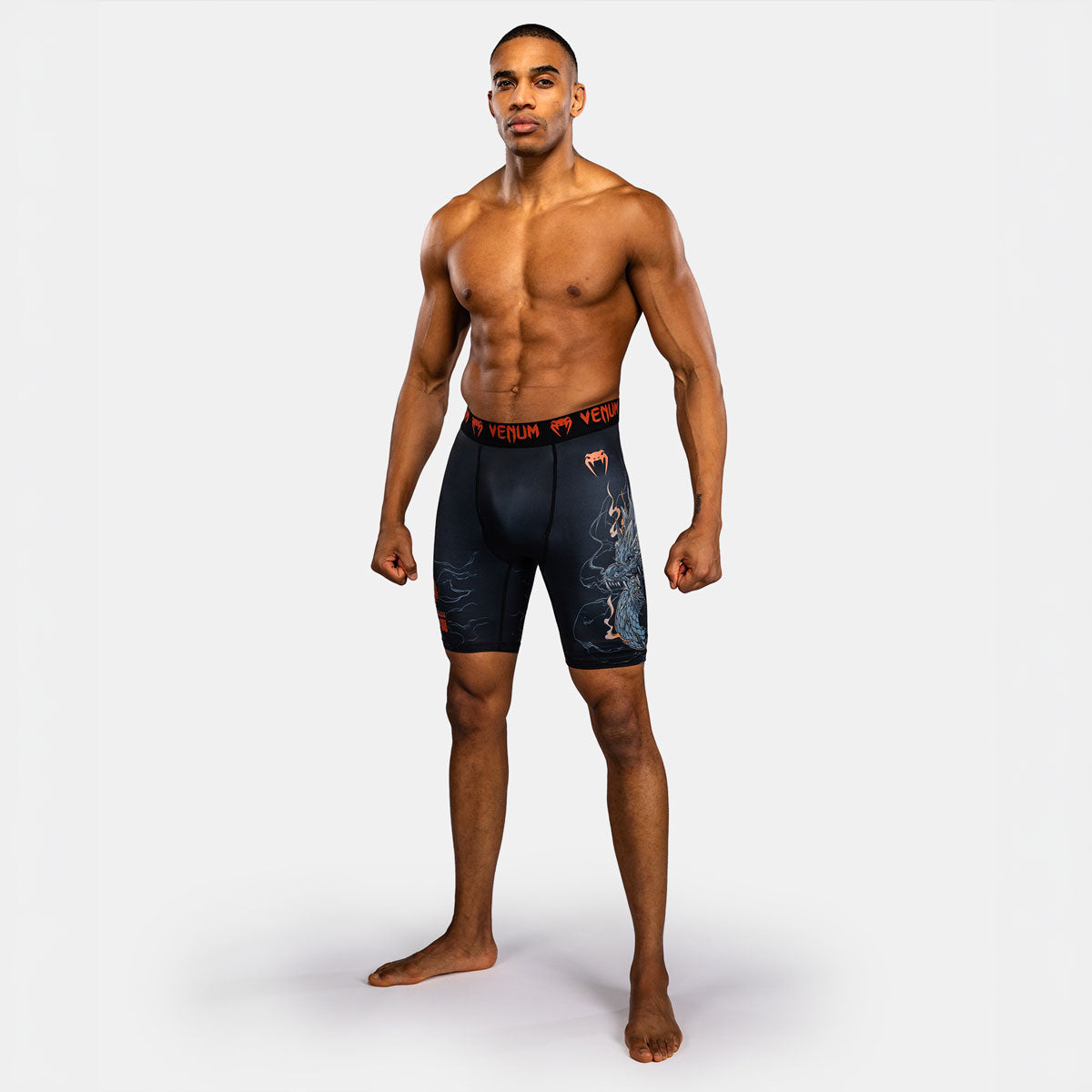 Venum Thunder Dragon Kompressionsshorts Schwarz