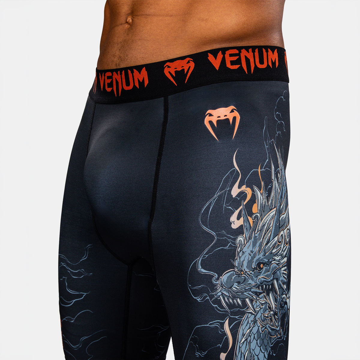 Venum Thunder Dragon Kompressionsshorts Schwarz