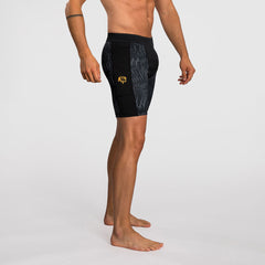 Shorts Kompression Venum x Chimaev Wild Borz Kompressionsshorts Schwarz