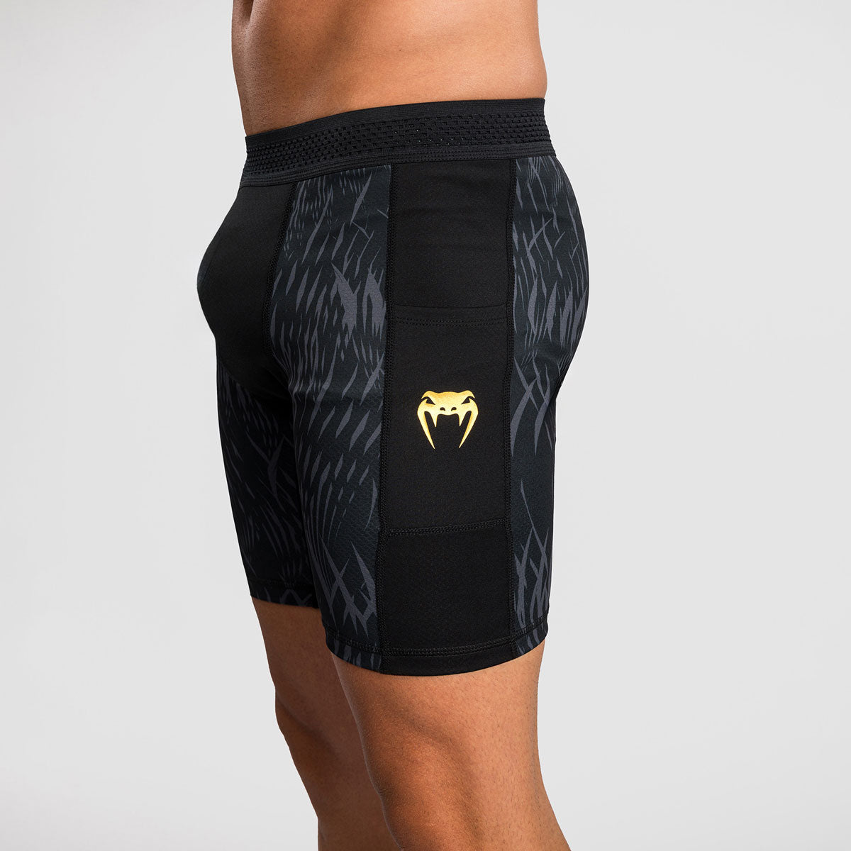 Shorts Kompression Venum x Chimaev Wild Borz Kompressionsshorts Schwarz