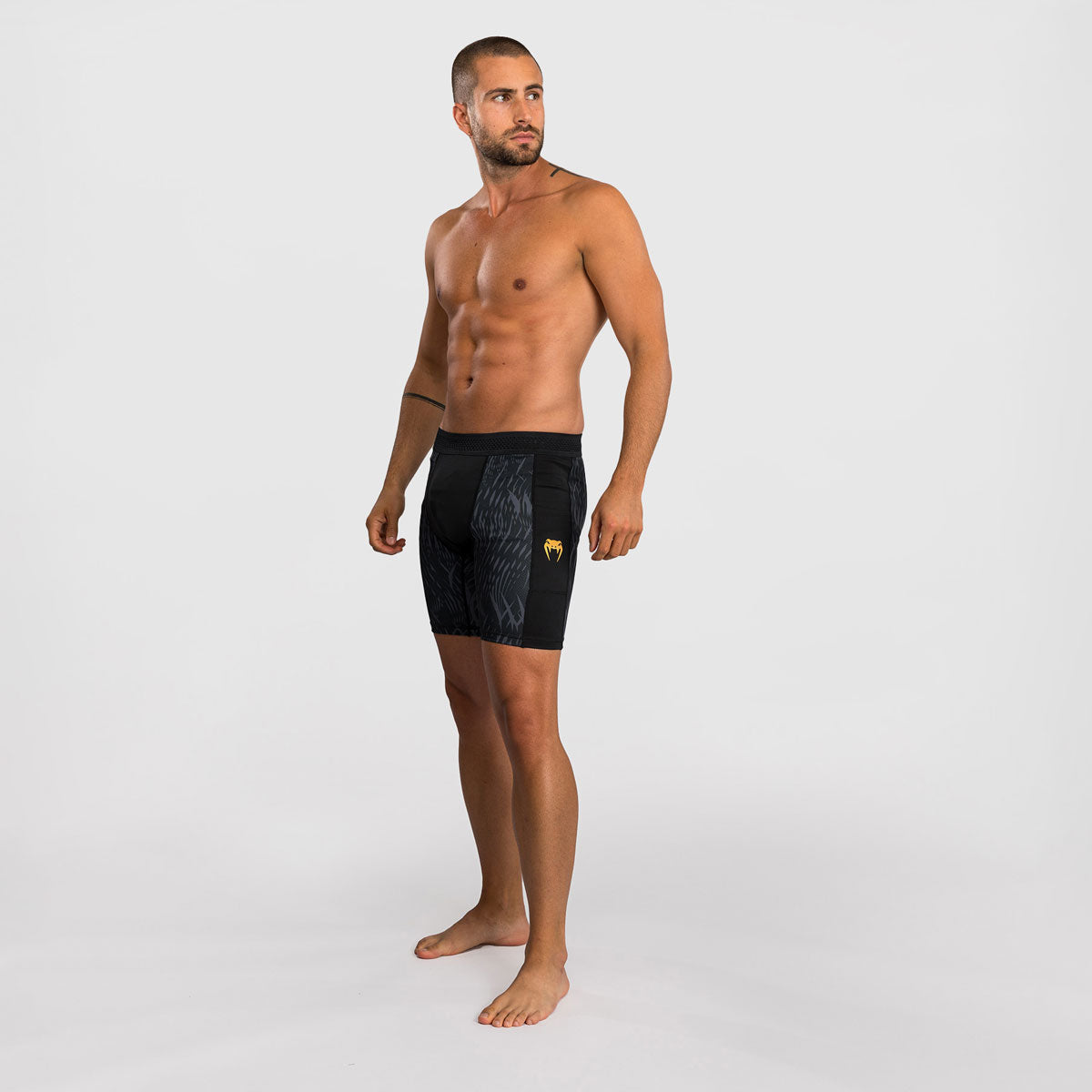 Shorts Kompression Venum x Chimaev Wild Borz Kompressionsshorts Schwarz