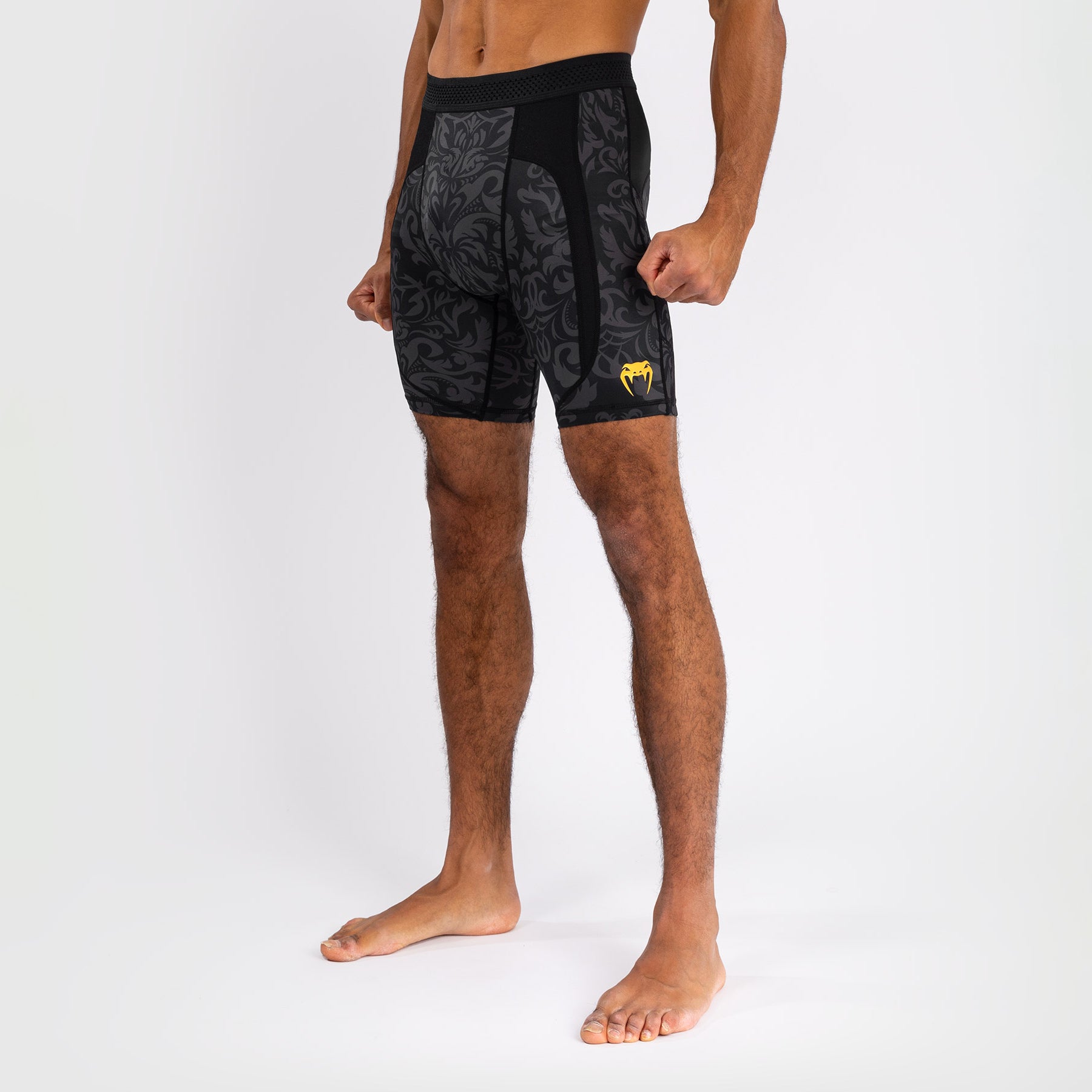 Shorts Kompression Venum x Topuria Unmatched Kompressionsshorts Schwarz