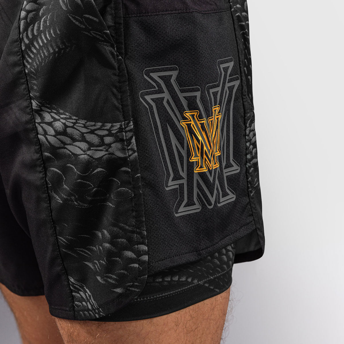 Trainingshorts Venum Matupa Schwarz-Grau