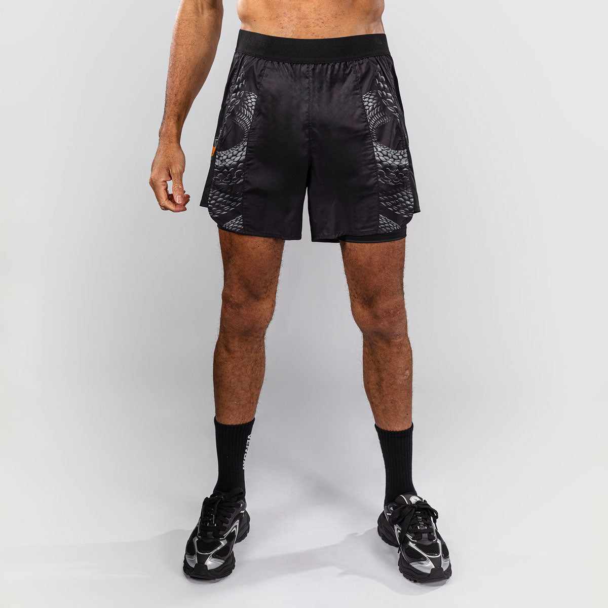 Trainingshorts Venum Matupa Schwarz-Grau