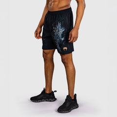 Trainingshorts Venum Thunder Dragon Schwarz