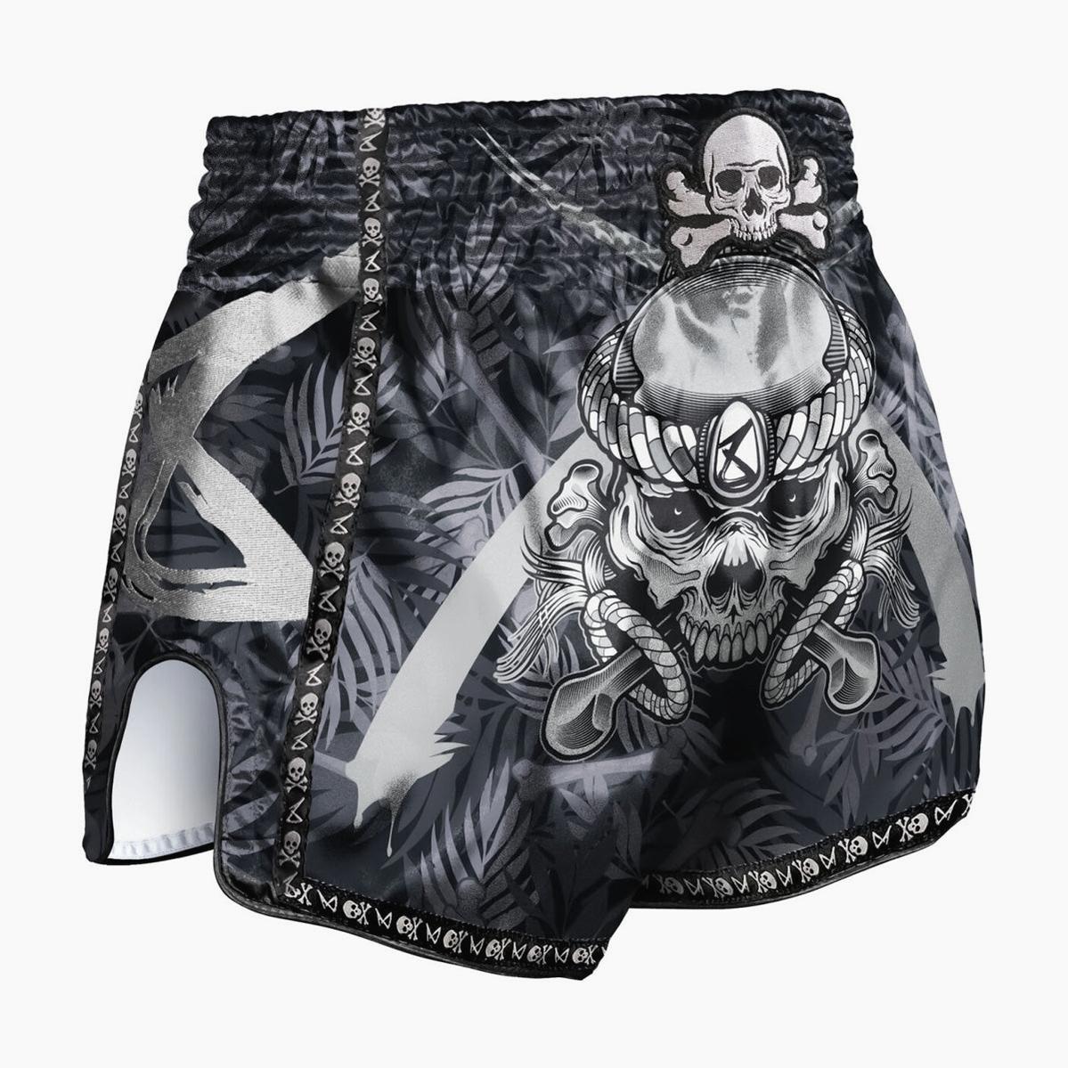 Kick-Thai Shorts 8 Weapons Knocheninsel