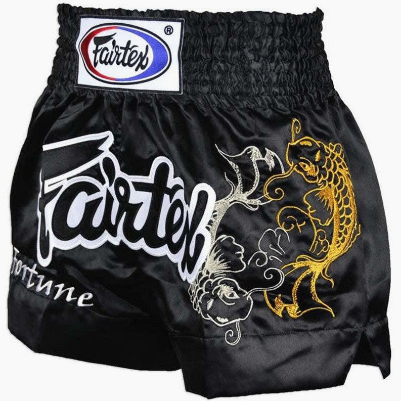 Fairtex Kick-Thai Shorts BS0639 Mein Glück Schwarz