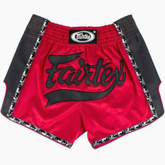 Fairtex Kick-Thai Shorts BS1703 Rot
