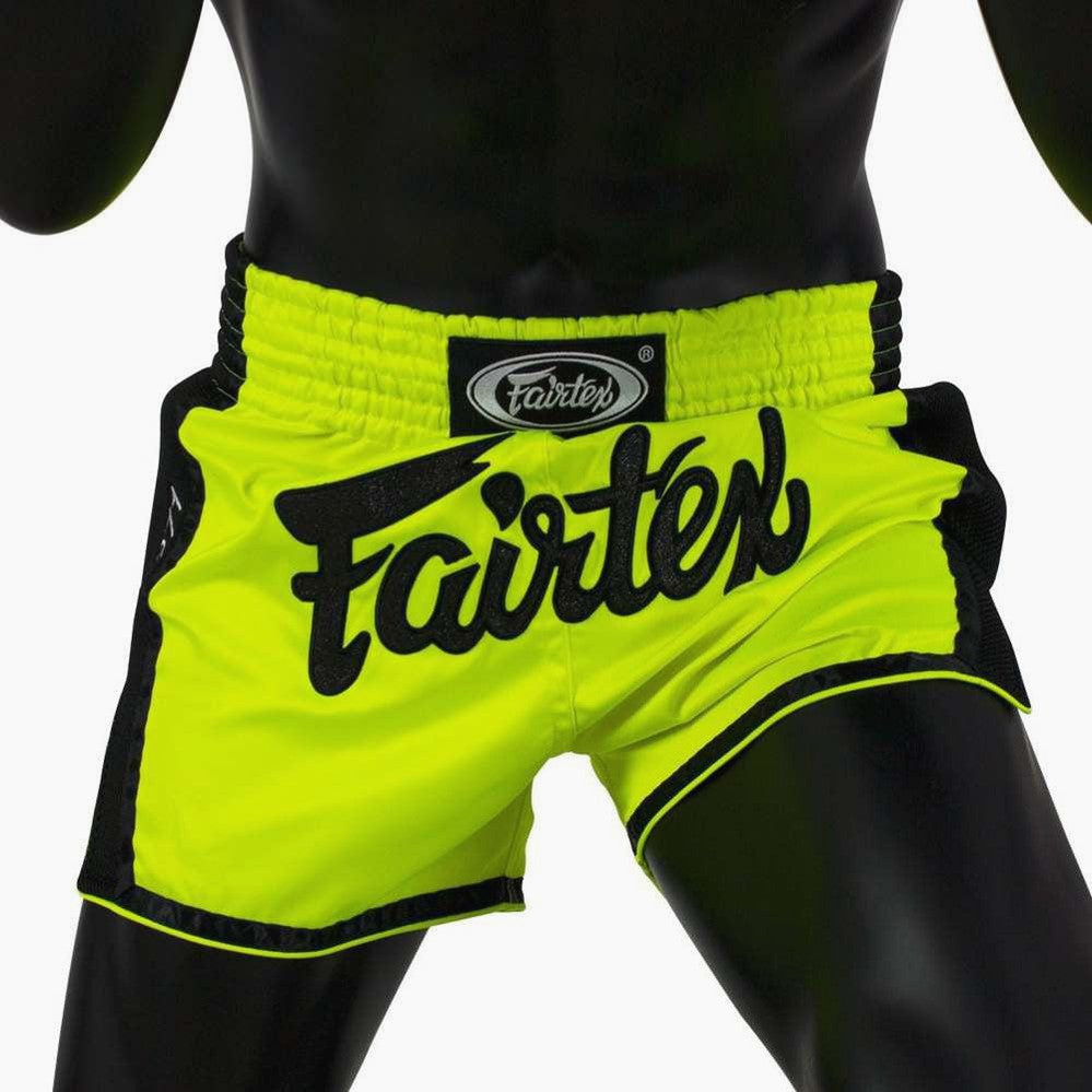 Fairtex Kick-Thai Shorts BS1706 Limette