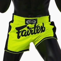 Fairtex Kick-Thai Shorts BS1706 Limette