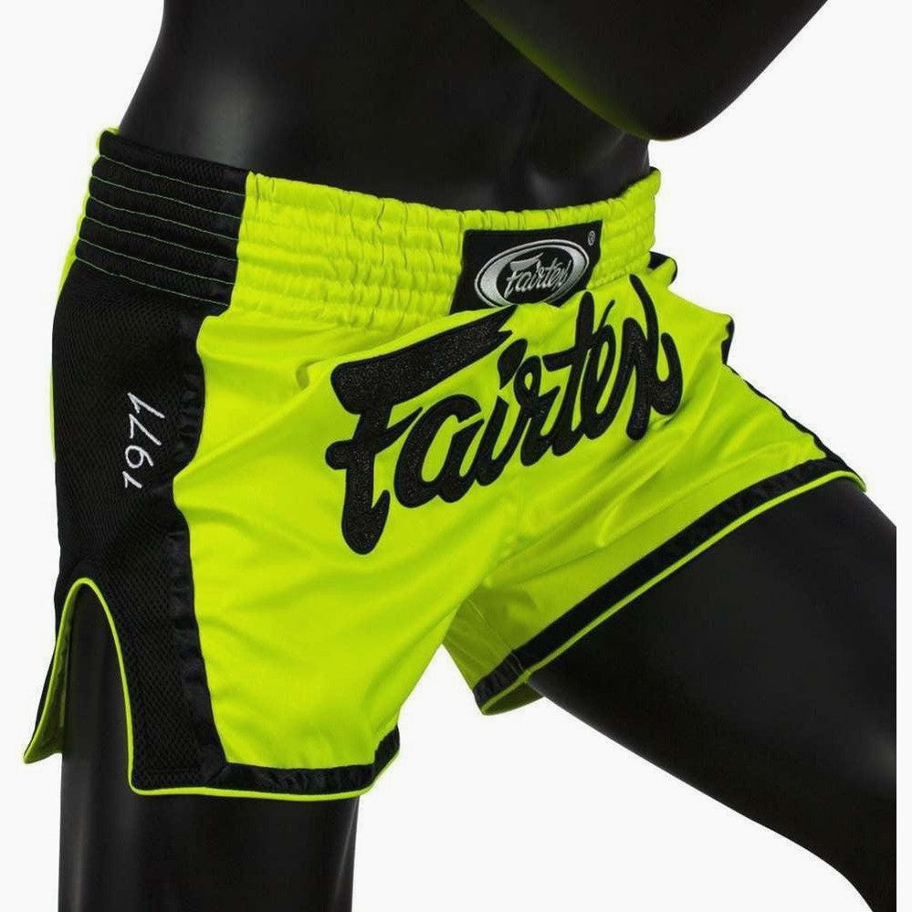 Fairtex Kick-Thai Shorts BS1706 Limette