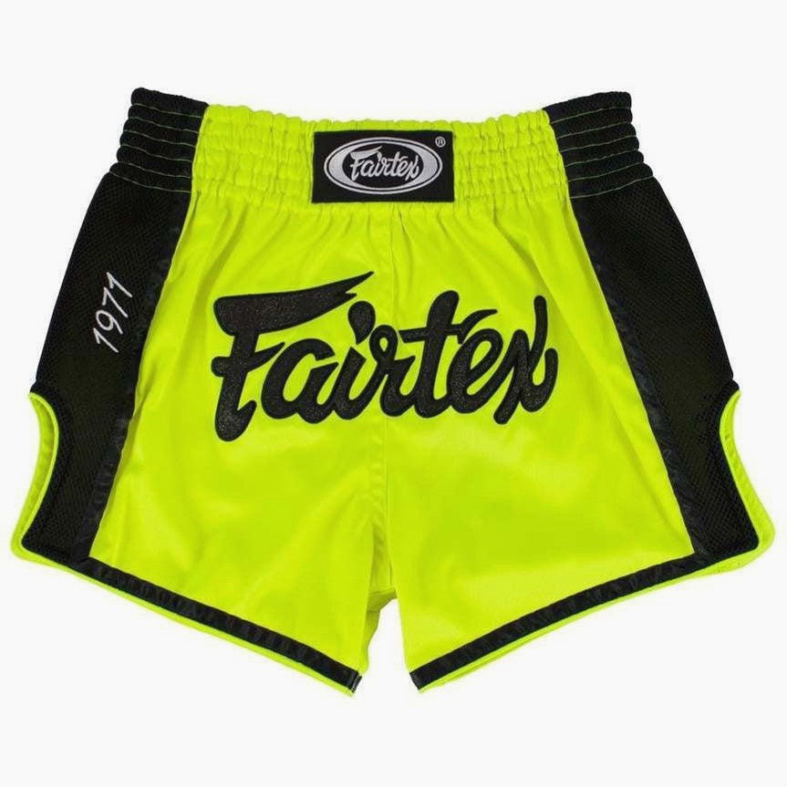 Fairtex Kick-Thai Shorts BS1706 Limette