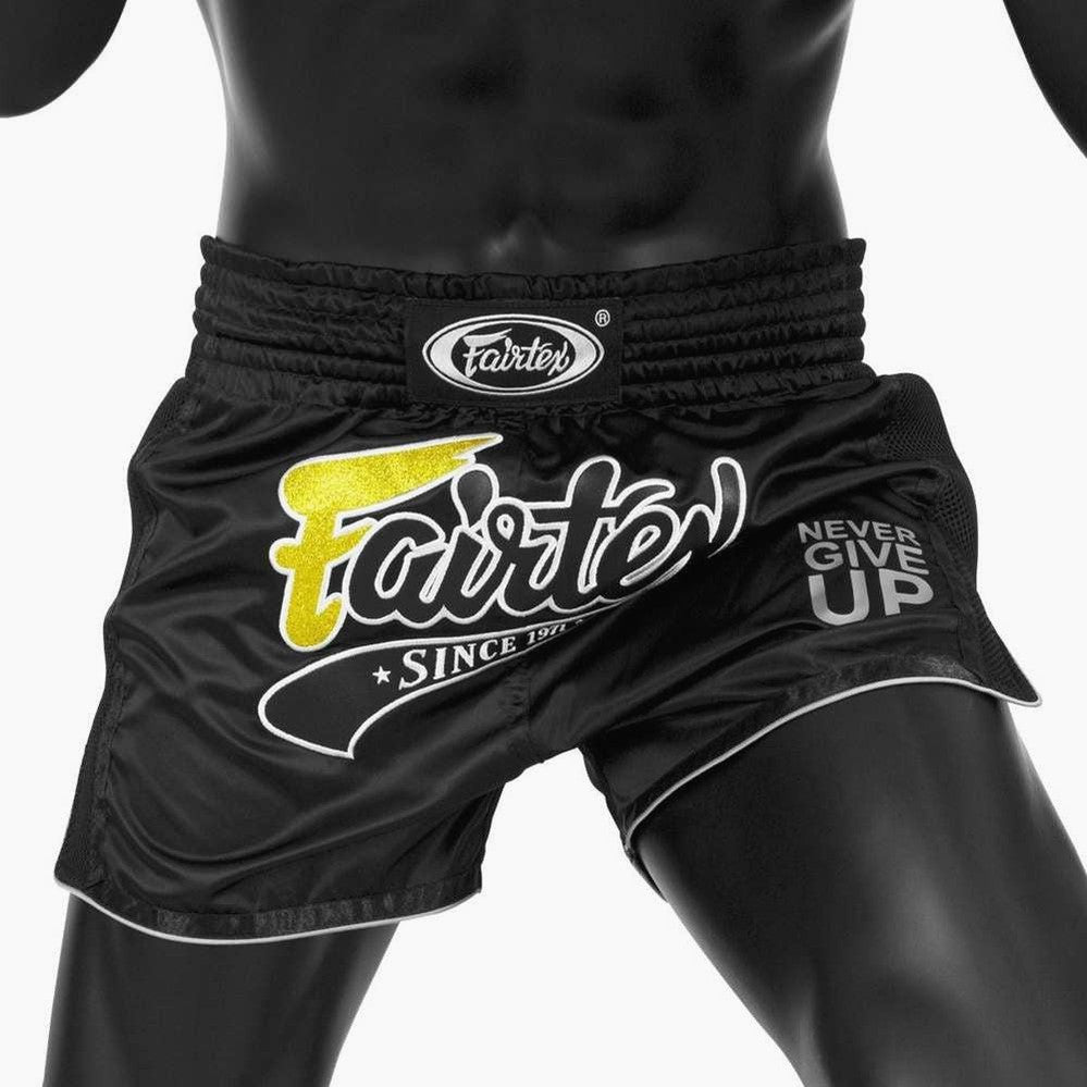 Fairtex Kick-Thai Shorts BS1708 Niemals aufgeben