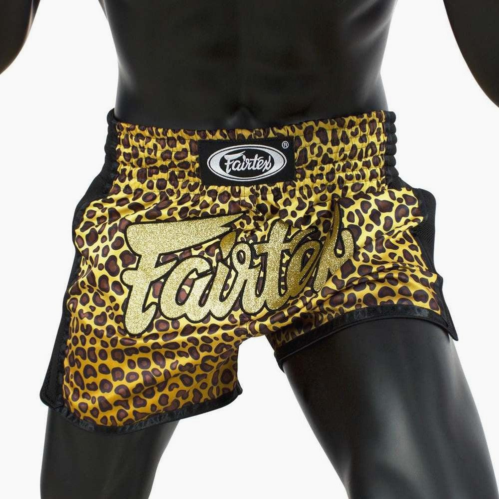 Fairtex Kick-Thai Shorts BS1709 Leopard