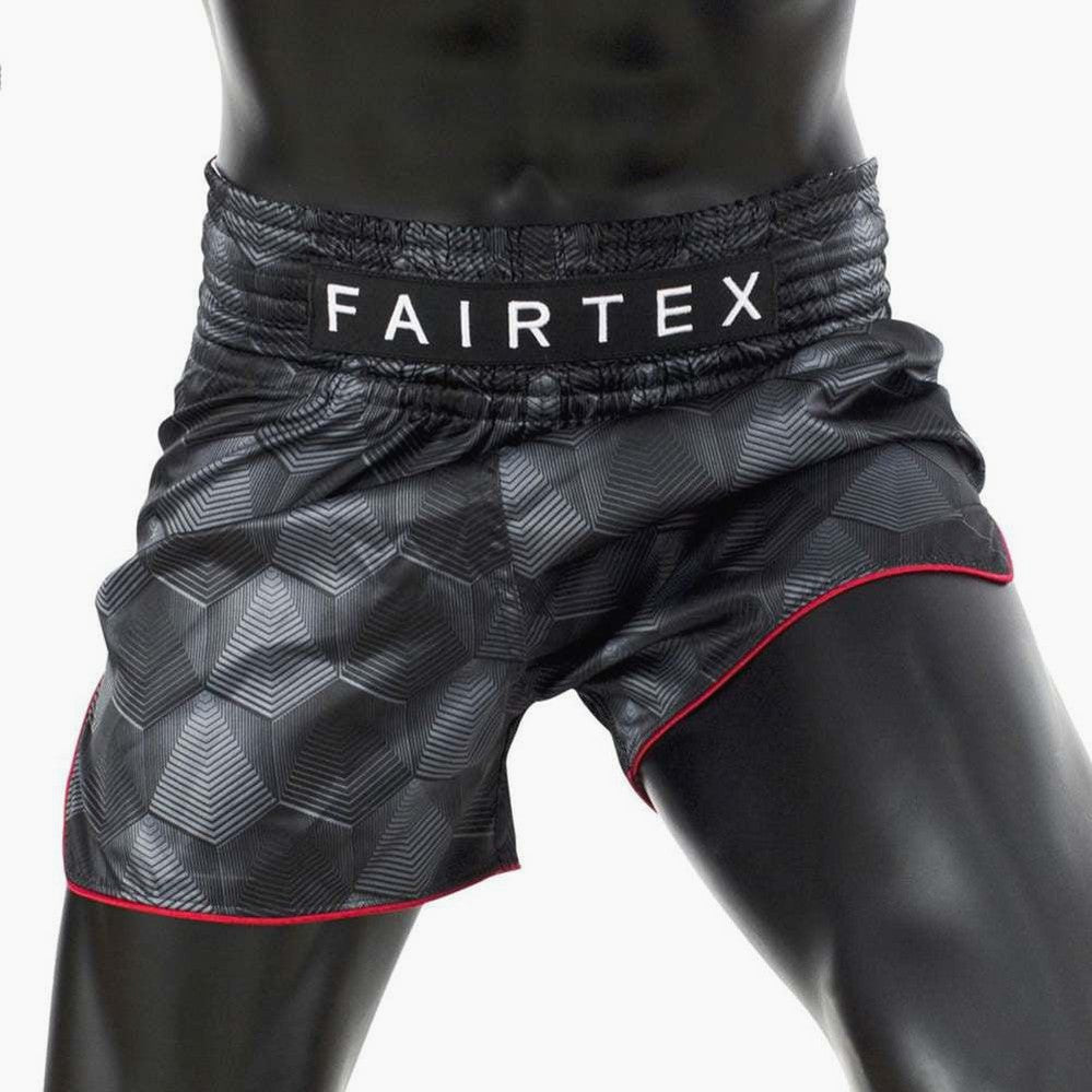 Fairtex Kick-Thai Shorts BS1901 Stealth Schwarz