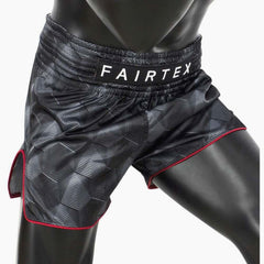 Fairtex Kick-Thai Shorts BS1901 Stealth Schwarz