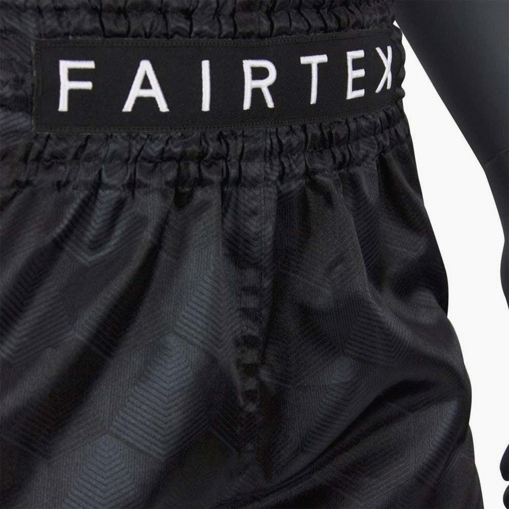 Fairtex Kick-Thai Shorts BS1901 Stealth Schwarz