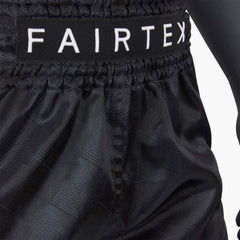 Fairtex Kick-Thai Shorts BS1901 Stealth Schwarz