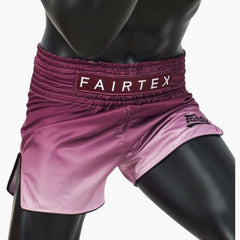 Fairtex Kick-Thai Shorts BS1904 Verblasstes Kastanienbraun