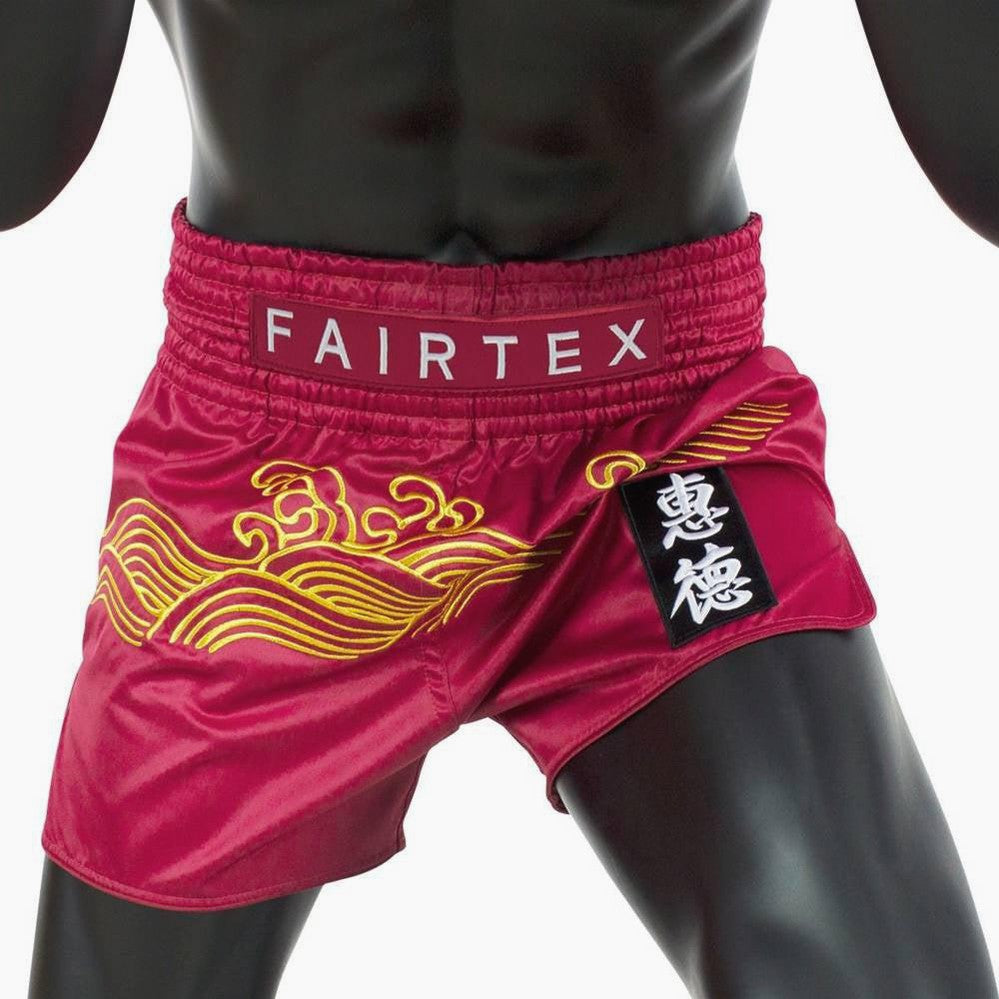 Fairtex Kick-Thai Shorts BS1910 Goldener Fluss