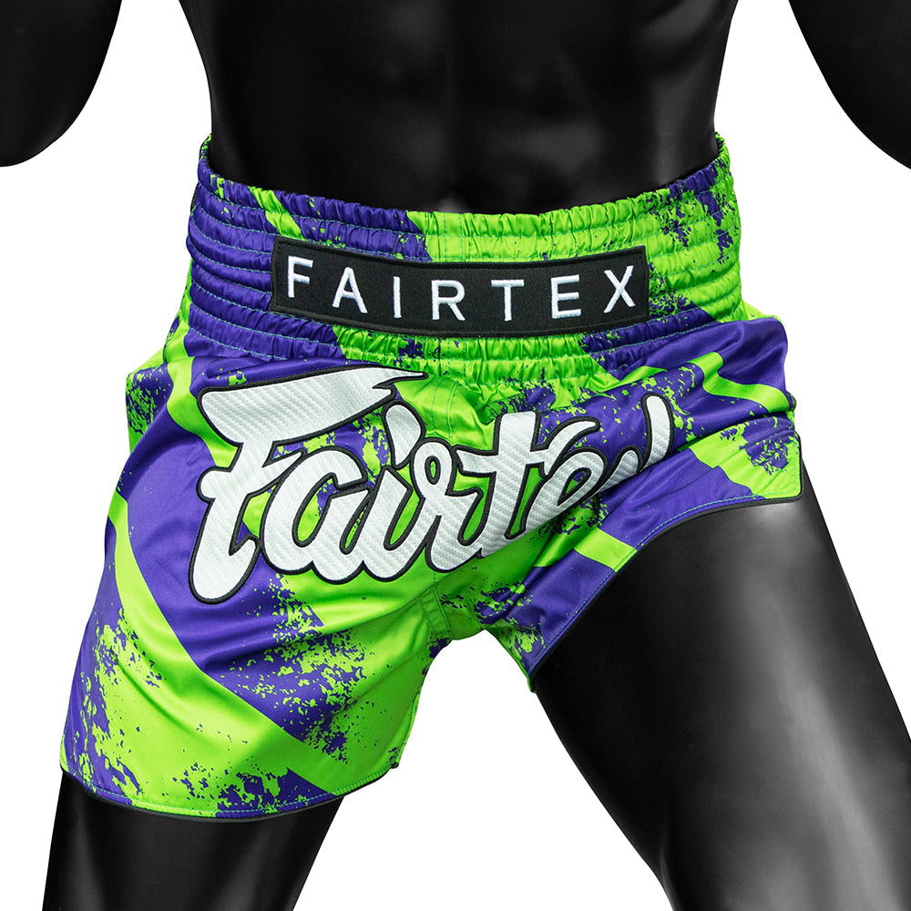 Fairtex Kick-Thai Shorts BS1928 Street King Grün