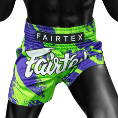Fairtex Kick-Thai Shorts BS1928 Street King Grün