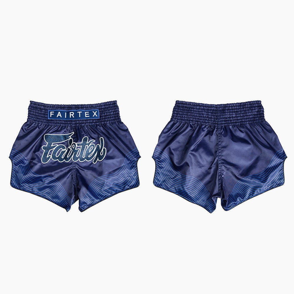 Fairtex Kick-Thai Shorts BS1930 Blue Ocean
