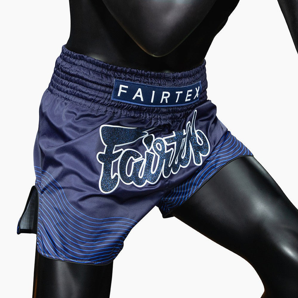 Fairtex Kick-Thai Shorts BS1930 Blue Ocean