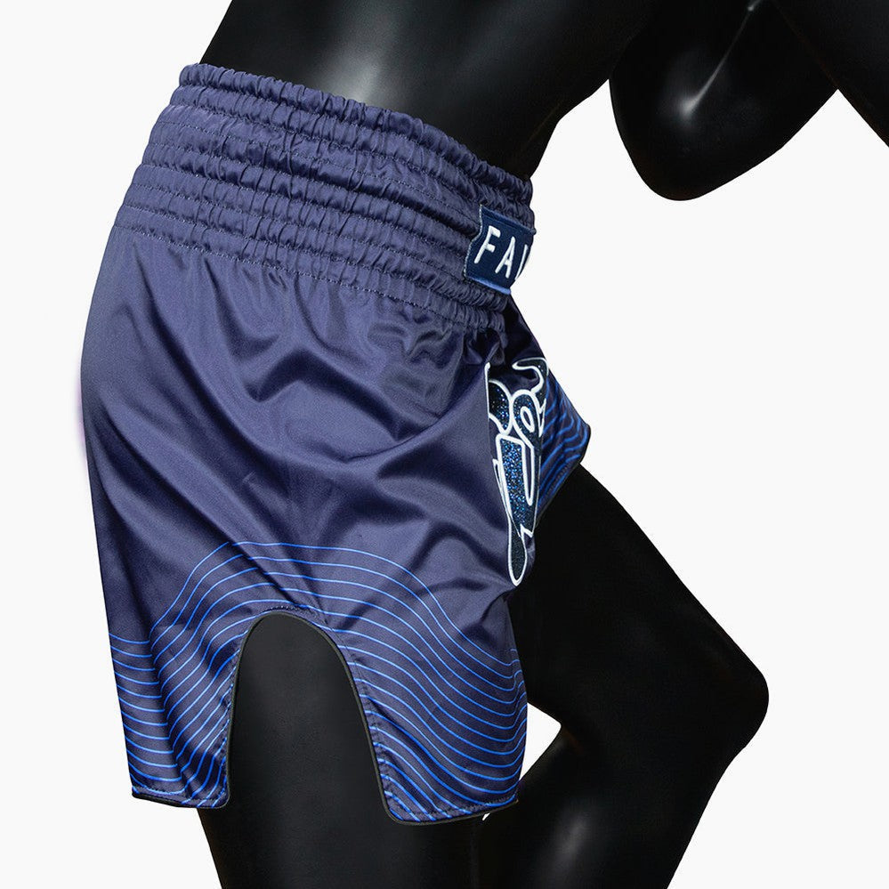 Fairtex Kick-Thai Shorts BS1930 Blue Ocean
