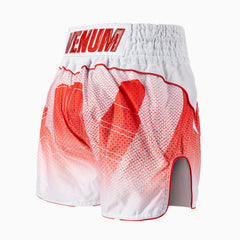 Venum 2.0 Kick-Thai-Shorts Weiß-Rot